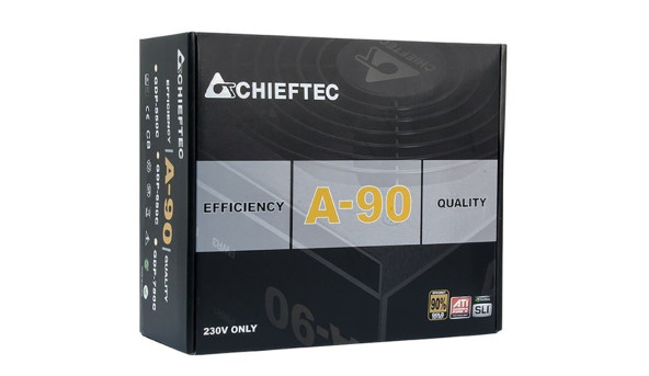 БЖ 650W Chieftec A-90 GDP-650C, 140 mm, >90%, Modular, Retail Box - 573906