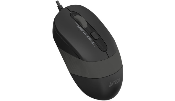 Мишка A4-Tech Fstyler FM10S, 4 кн., 1600 dpi, безшумна, USB, чорно-сіра - 573918