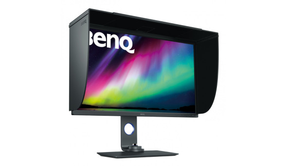 TFT 32" BenQ SW321C, IPS, 4K, 99% Adobe RGB, HDMI, DP, USB Type-C, USB хаб, Card Reader, сірий - 574014