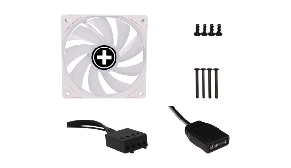 Вентилятор для корпуса 120mm Xilence Performance A+ XPF120.W.ARGB WHITE - 574018