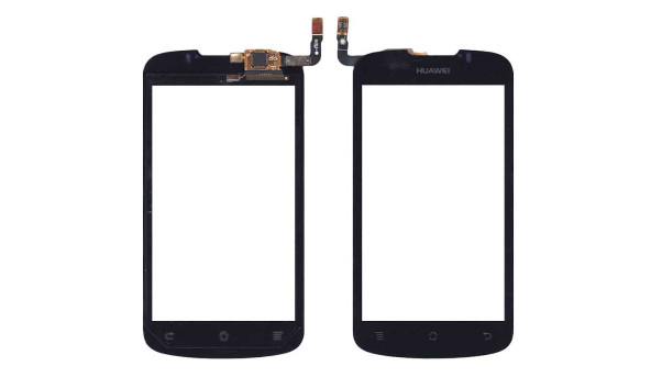 Тачскрін (Сенсорне скло) для смартфона Huawei Ascend G300 чорний