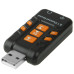 Звукова плата USB, Virtual 8.1 Channel чорний, RTL