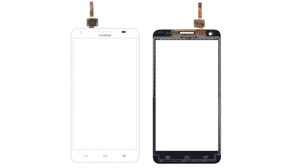 Тачскрін (Сенсорне скло) для смартфона Huawei Honor 3X (G750) білий