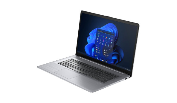 HP 470 G10 17.3" FHD IPS, 300n/i7-1355U (5.0)/16Gb/SSD512Gb/Int Iris X/FPS/Підсв/DOS/Сріблястий - 574153