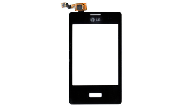 Тачскрін (Сенсорне скло) для смартфона LG E400 Optimus L3 чорний