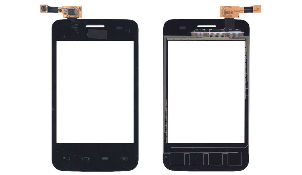 Тачскрін (Сенсорне скло) для смартфона LG Optimus L3 II Dual E435 чорний