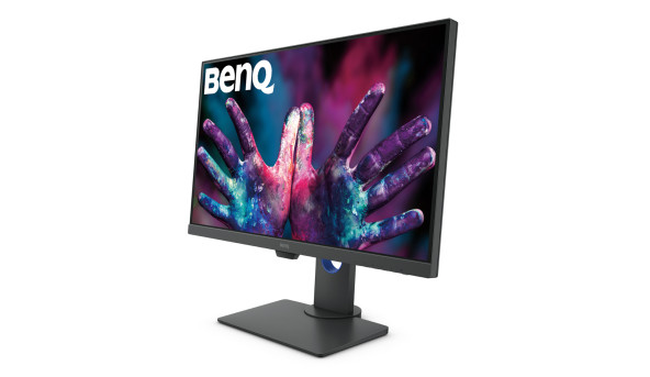 TFT 27" BenQ PD2700U, IPS, 4K UHD, HDMI, DP, mDP, USB, Pivot, колонки, темно сірий - 574182