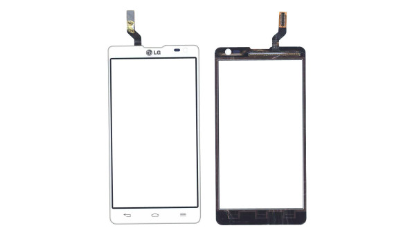 Тачскрін (Сенсорне скло) для смартфона LG Optimus L9 II D605 білий