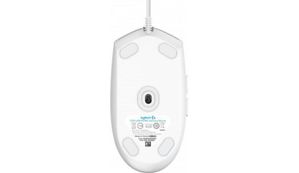 Мишка Logitech G102 Lightsync USB біла