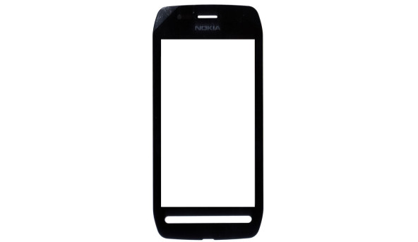 Тачскрін (Сенсорне скло) для смартфона Nokia 603 чорний