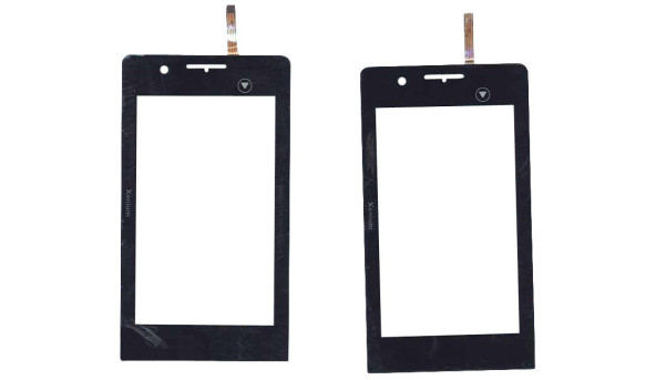 Тачскрін (Сенсорне скло) для смартфона Philips Xenium X703 чорний