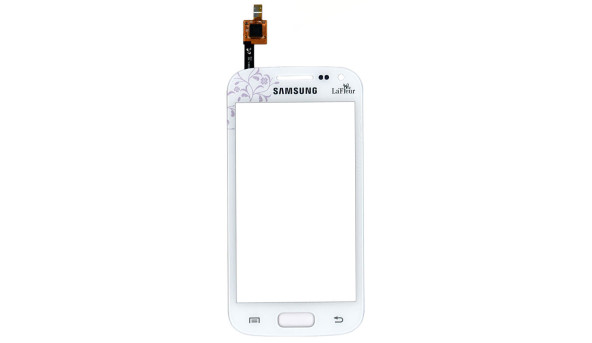 Тачскрін (Сенсорне скло) для смартфона Samsung Galaxy Ace II GT-I8160 LaFleur білий