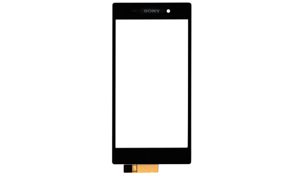 Тачскрін (Сенсорне скло) для смартфона Sony Xperia Z1 C6902 чорний