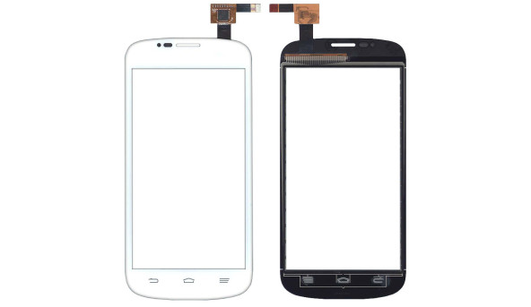 Тачскрін (Сенсорне скло) для смартфона ZTE V829 білий