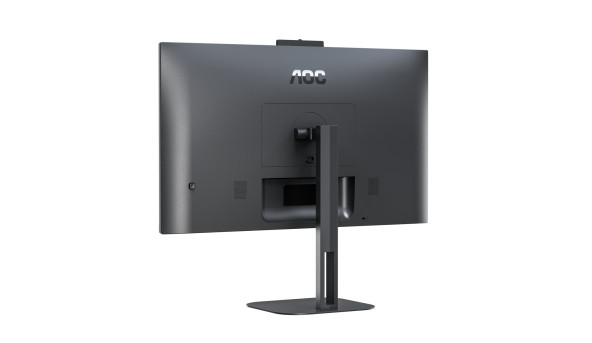 TFT 27" AOC Q27V5CW/BK, QHD, IPS, 75Гц, 1 мс, HDMI, DP, USB-C, USB-hub, HAS, Pivot, webcam, колонки - 574514