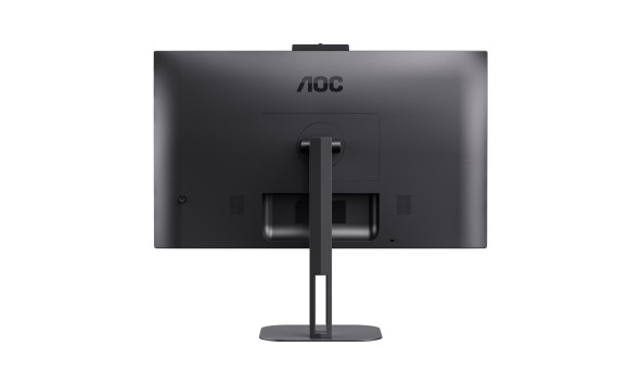 TFT 27" AOC Q27V5CW/BK, QHD, IPS, 75Гц, 1 мс, HDMI, DP, USB-C, USB-hub, HAS, Pivot, webcam, колонки - 574514