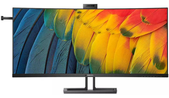 TFT 40" Philips 40B1U6903CH, 5K UHD, IPS, 75Гц, вигн, 2хHDMI, DP, USB-С, RJ-45, USB-hub, cam, HAS