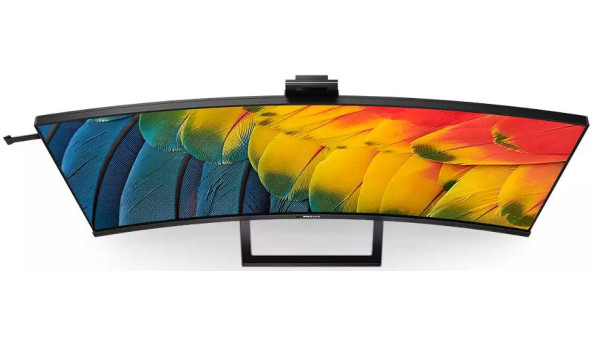 TFT 40" Philips 40B1U6903CH, 5K UHD, IPS, 75Гц, вигн, 2хHDMI, DP, USB-С, RJ-45, USB-hub, cam, HAS - 574669