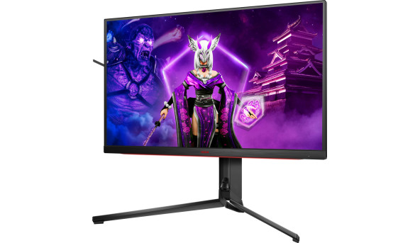 TFT 31,5" AOC AGON PRO AG324UX, 4K UHD, IPS, 144Hz, 1ms, 2xHDMI, DP, USB-C, USB-hub, HAS, Pivot, кол - 574672