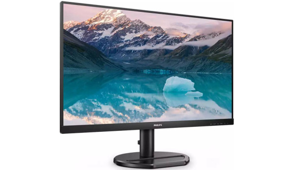 TFT 27" Philips 275S9JAL, QHD, VA, 75Гц, HDMI, DP, USB-hub, колонки, чорний - 574752