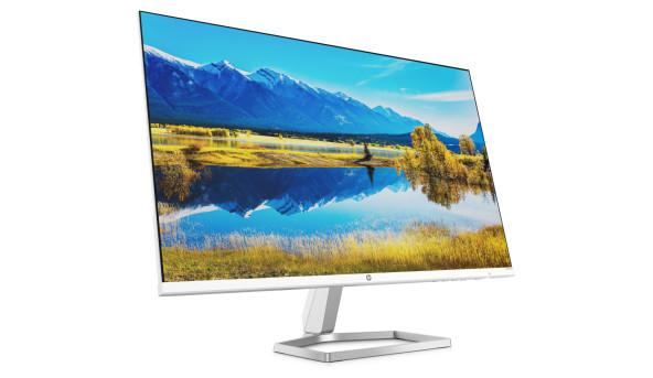 TFT 27" HP M27fwa, IPS, D-Sub, HDMI 1.4 x 2, колонки, сріблястий - 574956