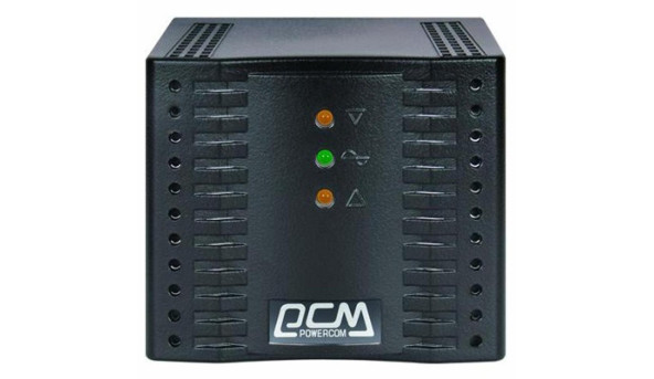 Стабілізатор напруги PowerCom TCA-600 чорний