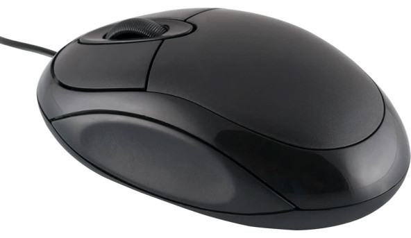 Мишка LogicConcept LM-11, 3 кн., 1000dpi, чорна - 574978