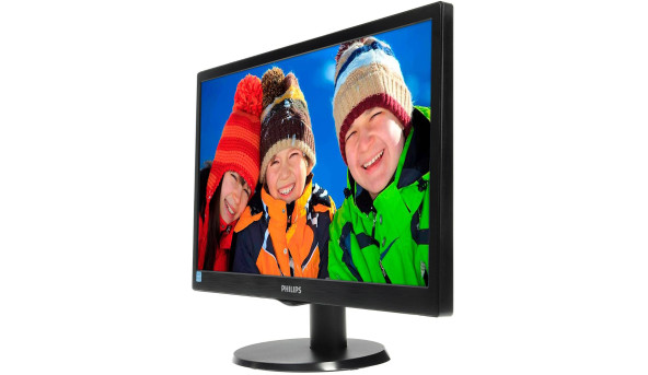 TFT 18.5" Philips 193V5LSB2/62, D-SUB, чорний - 574982