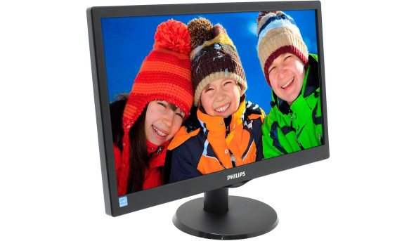 TFT 18.5" Philips 193V5LSB2/62, D-SUB, чорний - 574982