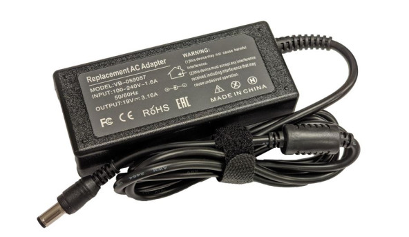 Блок живлення для монітора Acer 60 Вт 19В 3.16A 6.3x3.0mm AR601906330 REPLACEMENT