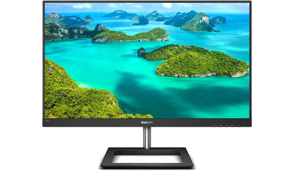 TFT 27" Philips 278E1A, IPS, 4K UHD, 2xHDMI, DP, колонки, чорний - 575019