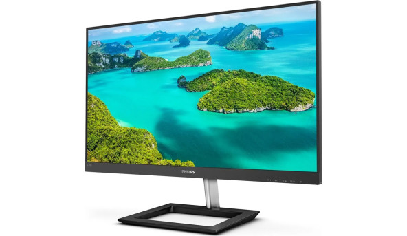 TFT 27" Philips 278E1A, IPS, 4K UHD, 2xHDMI, DP, колонки, чорний - 575019