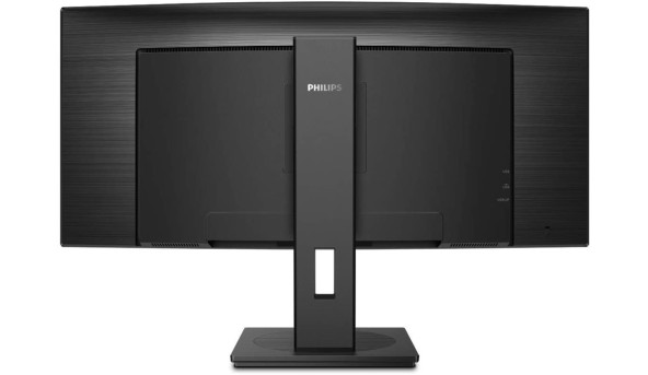 TFT 34" Philips 346B1C, VA, 3440 x 1440, USB-C, HDMI, DP, RJ45, колонки, чорний - 575028