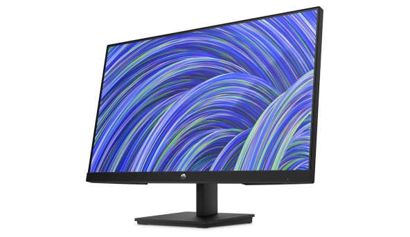 TFT 23.8" HP V24i G5, IPS, 75Hz, VGA, HDMI, DP, чорний - 575042