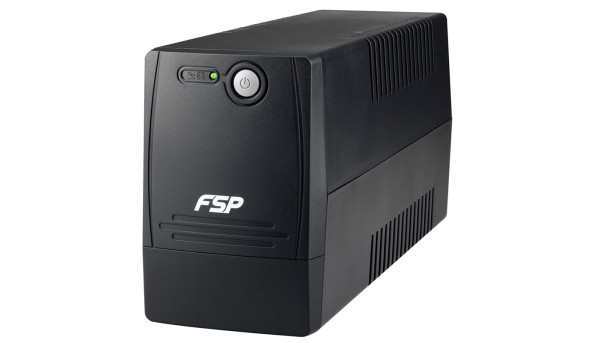 ДБЖ FSP FP800, 800ВА/480Вт, Line-Int, 2* Schuko, AVR , Black