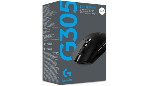 Мишка Logitech G305 бездротова Black USB - 575181