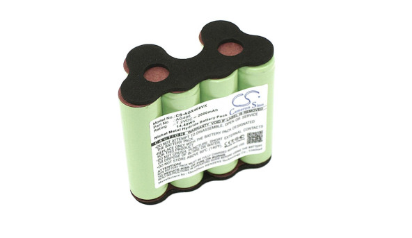 Акумулятори для пилососу Electrolux CS-AGX406VX ZB 4106 WD. Ni-MH 2000mAh 7.2V зелений