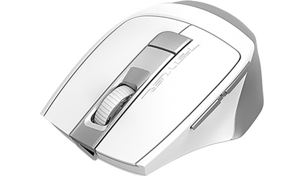 Мишка A4-Tech Fstyler FB35CS, бездротова, 6 кн., 2400 dpi, безшумна, BT+RF (Combo), біла - 575284
