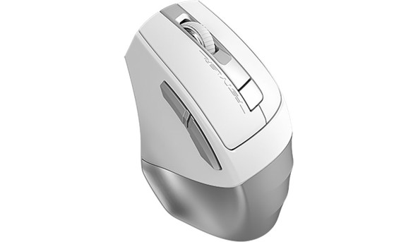 Мишка A4-Tech Fstyler FB35CS, бездротова, 6 кн., 2400 dpi, безшумна, BT+RF (Combo), біла - 575284