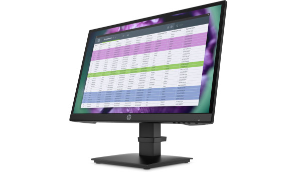 TFT 21.5" HP P22 G4 FHD IPS ,VGA, DP, HDMI, темно сірий - 575293