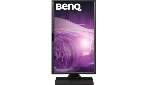 TFT 23.8" BenQ BL2420PT, QHD, IPS, DVI-DL, DP, HDMI, USB, Pivot, HAS, колонки, чорний - 575405