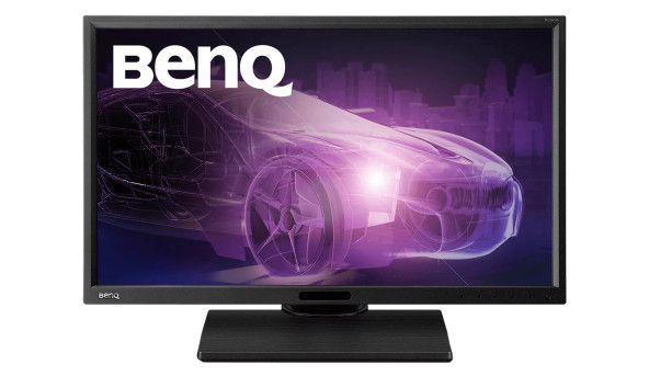 TFT 23.8" BenQ BL2420PT, QHD, IPS, DVI-DL, DP, HDMI, USB, Pivot, HAS, колонки, чорний - 575405