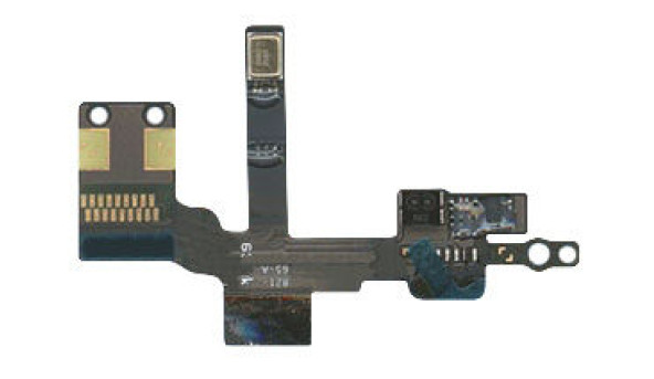 Шлейф датчика света и приближения с микрофоном для Apple iPhone 5, Шлейф света iPhone 5