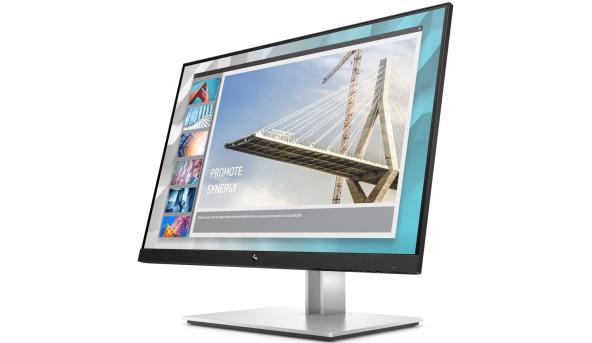 TFT 24'' HP E24i G4, WUXGA, VGA, HDMI, DP, USB-hub, HAS, Pivot, чорно-сріблястий - 575655