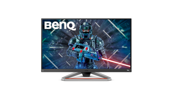 TFT 27" BenQ EX2710S, IPS, 1ms, 165 Гц, HDMI x2, DP, HAS, колонки, темно сріий - 575726