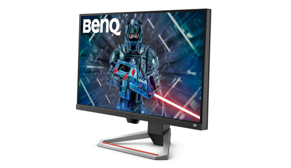 TFT 27" BenQ EX2710S, IPS, 1ms, 165 Гц, HDMI x2, DP, HAS, колонки, темно сріий - 575726