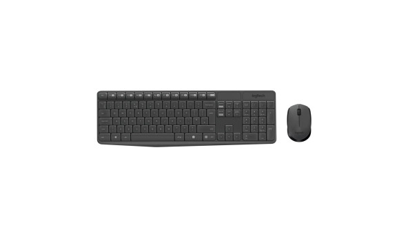 Комплект Logitech Cordless Desktop MK235, чорний