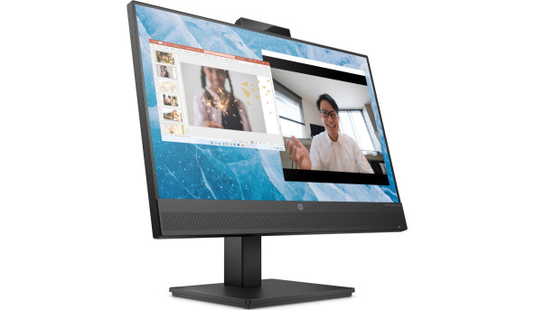 TFT 23.8" HP M24m, IPS, HDMI, DP, USB-С, Cam, HAS, колонки, чорний - 575939