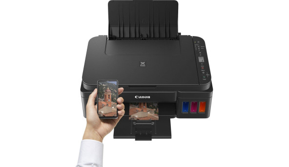 БФП А4 Canon Ink PIXMA G3410 (8,8 стор/хв, 4800x1200 dpi, Wi-Fi, чорний) Фабрика Друку - 575948