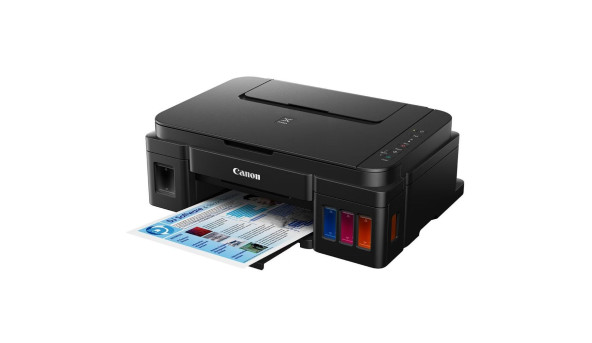 БФП А4 Canon Ink PIXMA G3410 (8,8 стор/хв, 4800x1200 dpi, Wi-Fi, чорний) Фабрика Друку - 575948
